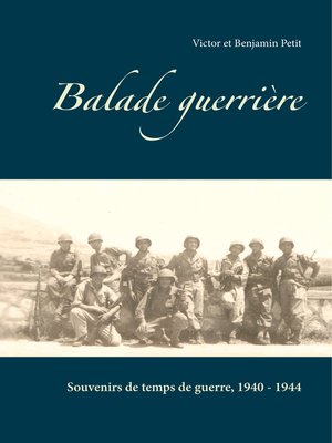 cover image of Balade guerrière
